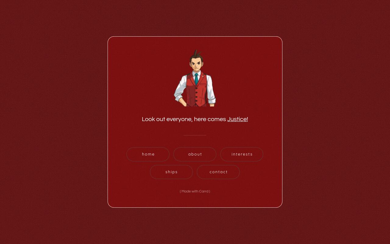 Carrd profile picture for @chords